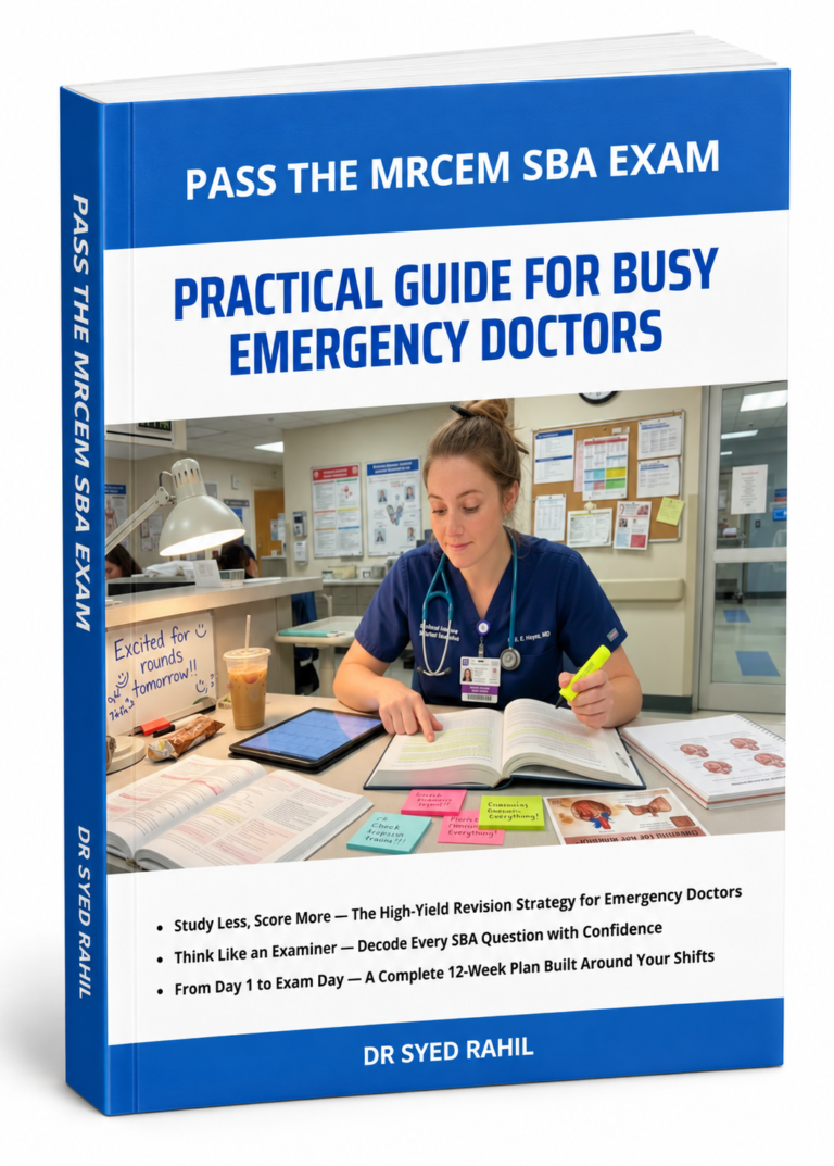 MRCEM SBA 3D book cover