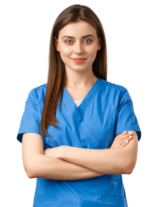 Doctor revising MRCEM SBA exam questions on the Rapid Review for MRCEM platform
